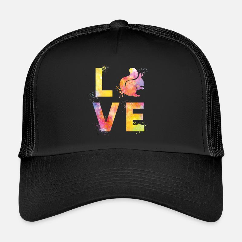 Squirrels love Trucker Cap