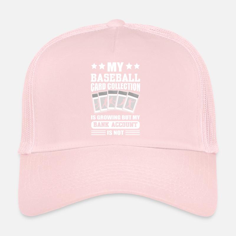 My Baseball Card Collection Is Growing Card Trucker Cap