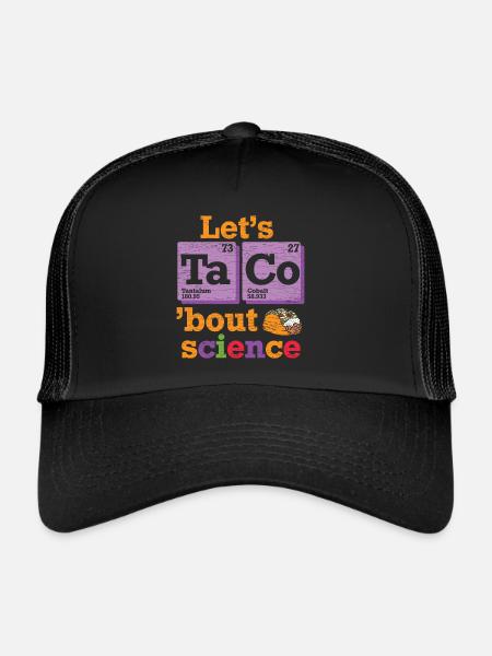 Science Wissenschaft - Trucker Cap - Schwarz/Schwarz