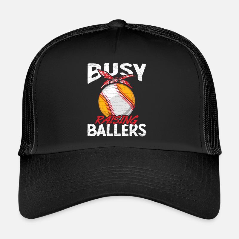 Baseball Softball Mom Trucker Cap