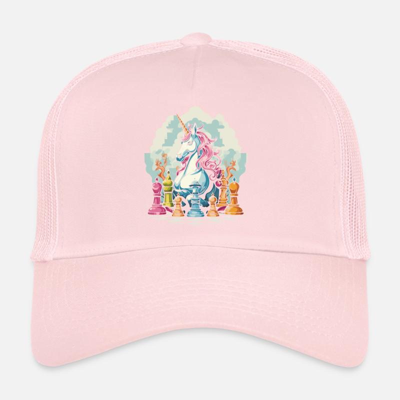 Chess Board Game Checkmate Strategy Chess Player Trucker Cap