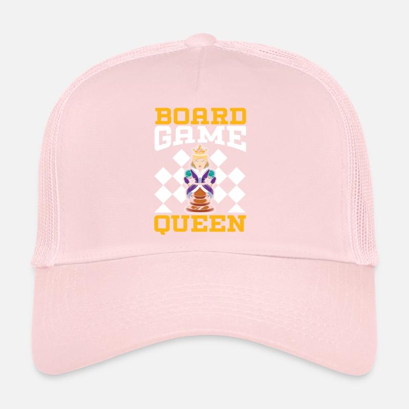 Chess Board Game Checkmate Strategy Chess Player Trucker Cap