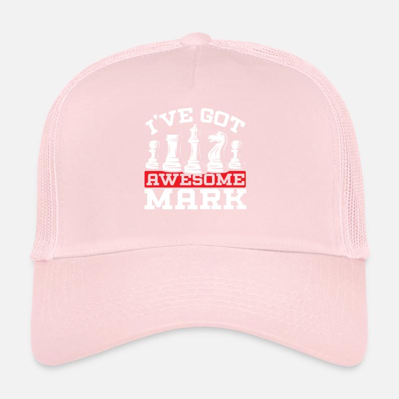 Chess Board Game Checkmate Strategy Chess Player Trucker Cap
