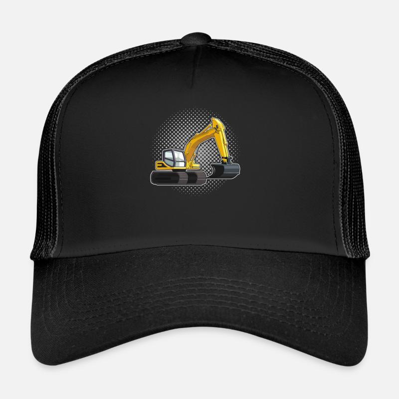 Pilote de pelle Casquette trucker 