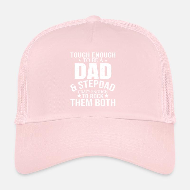 Dad And Stepdad Fathers Day stepdad step dad Trucker Cap