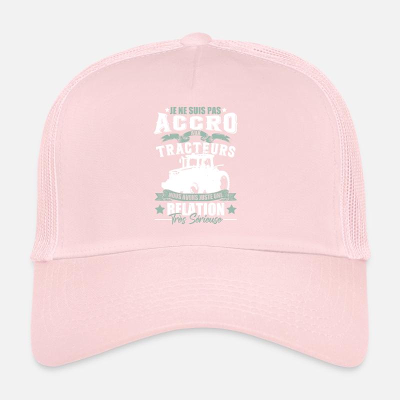 Dicton drôle de tracteur Casquette trucker 