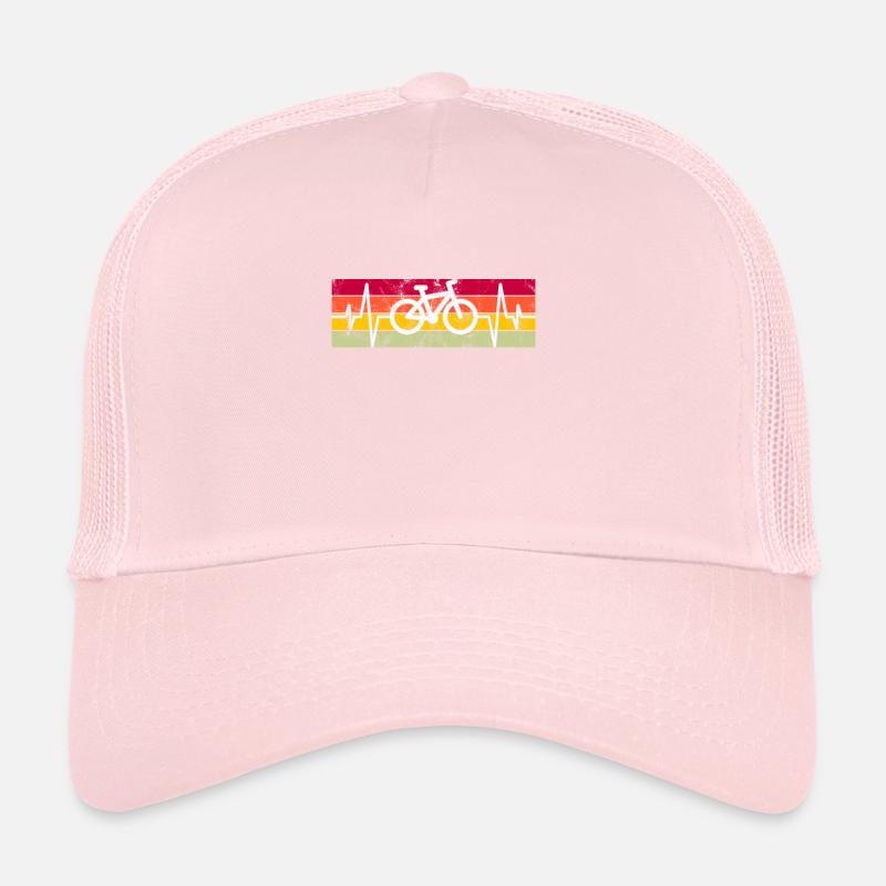 Vélo Retro Heartbeat Casquette trucker 