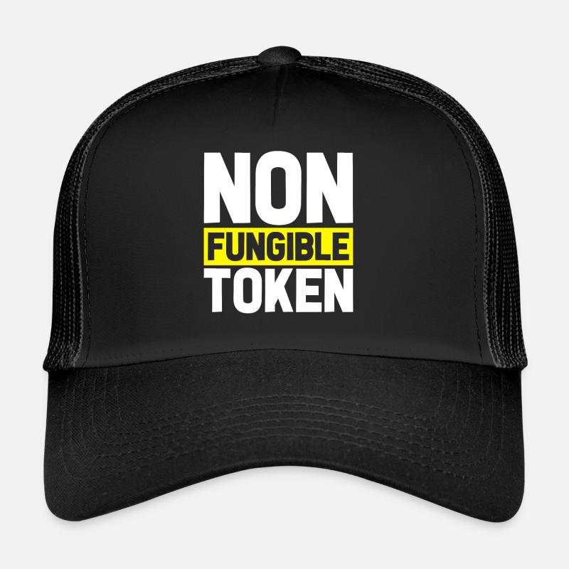 NFT - Trucker Cap - Schwarz/Schwarz
