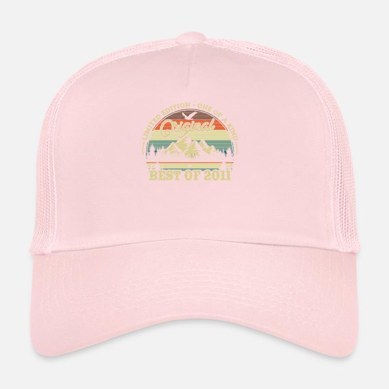 Cadeau d’anniversaire rétro 2011 - 12/13 ans Casquette trucker 