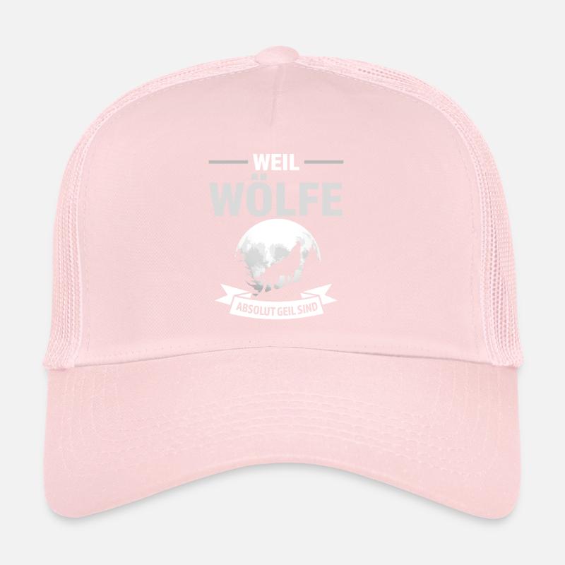 Wolf Tier Wolf-Liebhaber Geschenk Trucker Cap