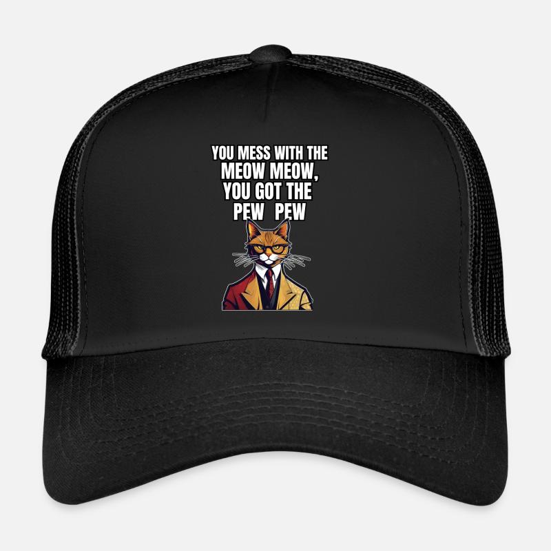 Katzen Katze Katzenshirt Katze Geschenkidee kitten Trucker Cap