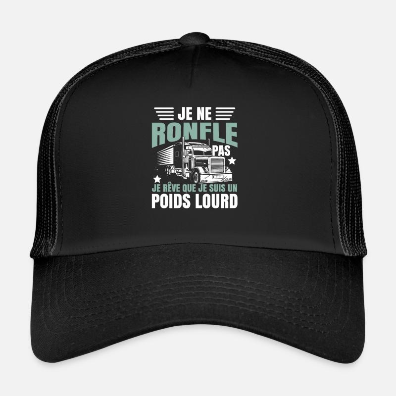 Chauffeur De Poids Lourd Casquette trucker 
