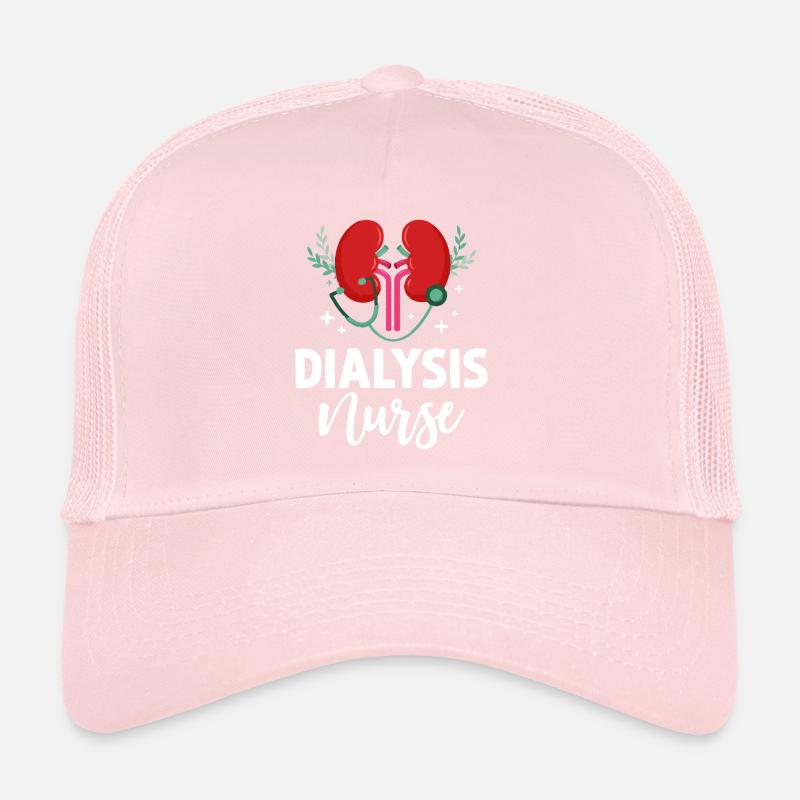 Infirmière en dialyse Technicienne en dialyse Drôle de rein Casquette trucker 