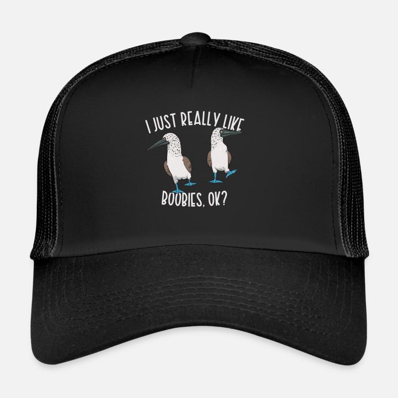 Blue-footed Booby Seabird Blue-footed Booby Seabird Trucker Cap