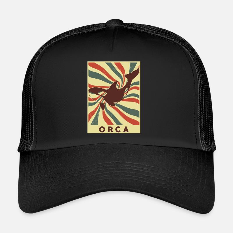 Orca Retro Vintage Trucker Cap