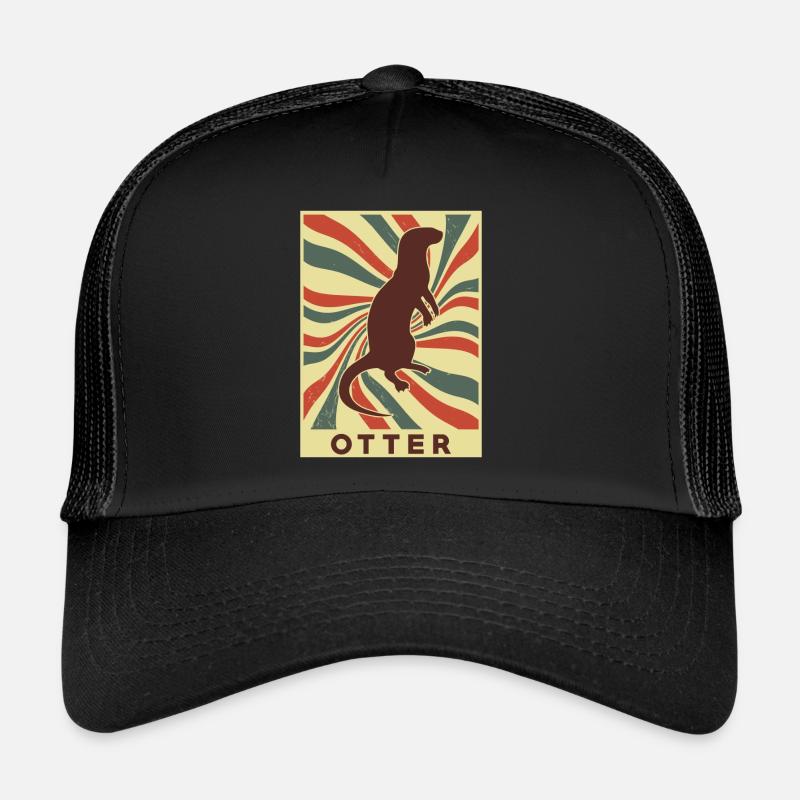 Otter Retro Vintage Trucker Cap