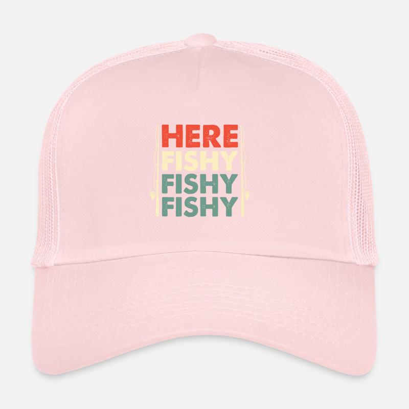 Pêche Pêche à la canne à poisson Pêcheur Casquette trucker 