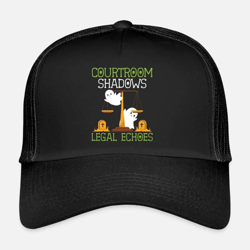 Gerichtssaal Schatten Juristische Echos Anwalt Hal Trucker Cap