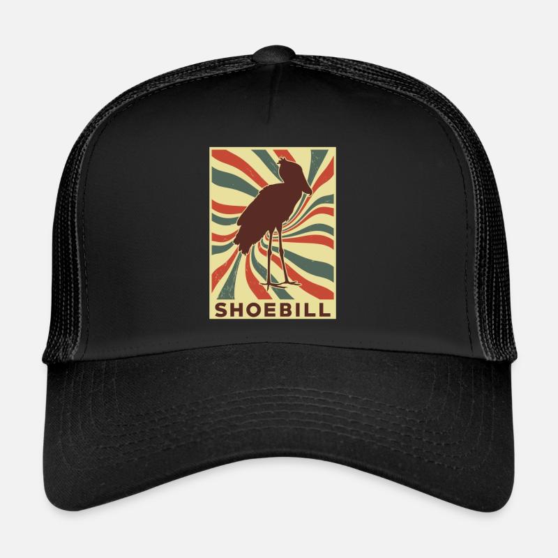 Shoebill Retro Vintage Casquette trucker 