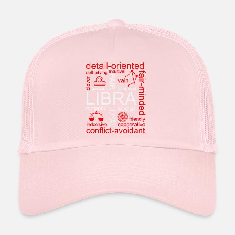 Signe du zodiaque Balance Casquette trucker 