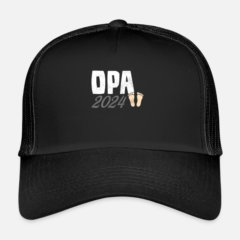 Opa 2024 - Trucker Cap - Schwarz/Schwarz
