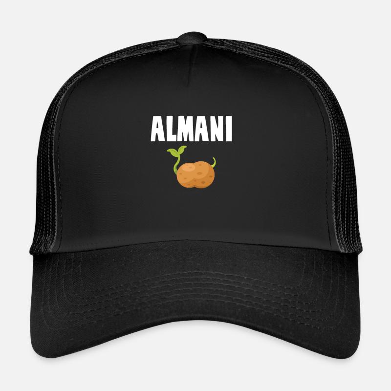 Alman Almani Pomme de terre Casquette trucker 