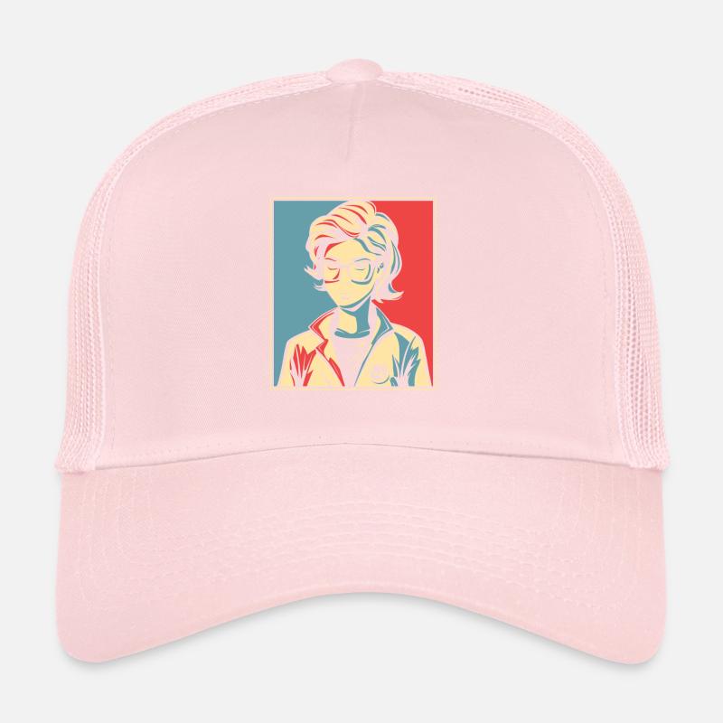 Steminist Portriat Scientifique STEM Responsabiliser Casquette trucker 