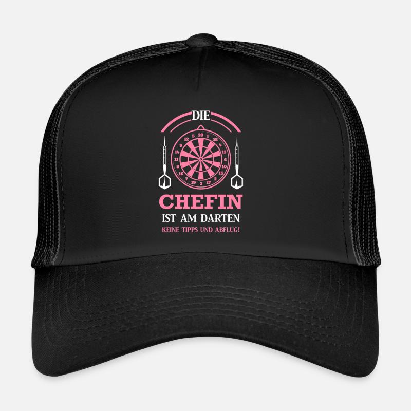 Darts Frau Darter Geschenk Trucker Cap