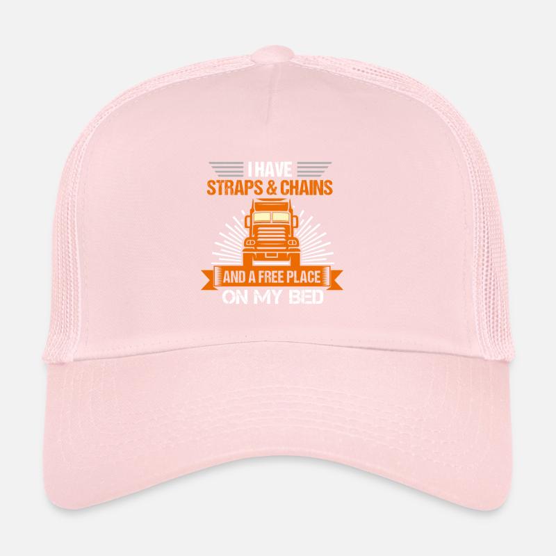 Camion Machine à plateau Véhicule cargo Casquette trucker 