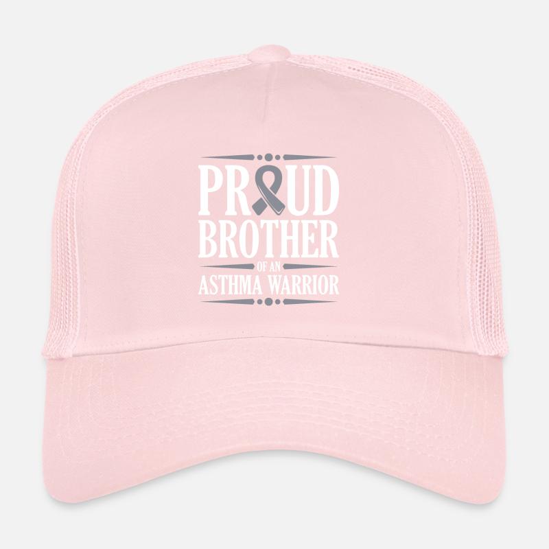 Fier frère d’un guerrier asthmatique soutenu Casquette trucker 
