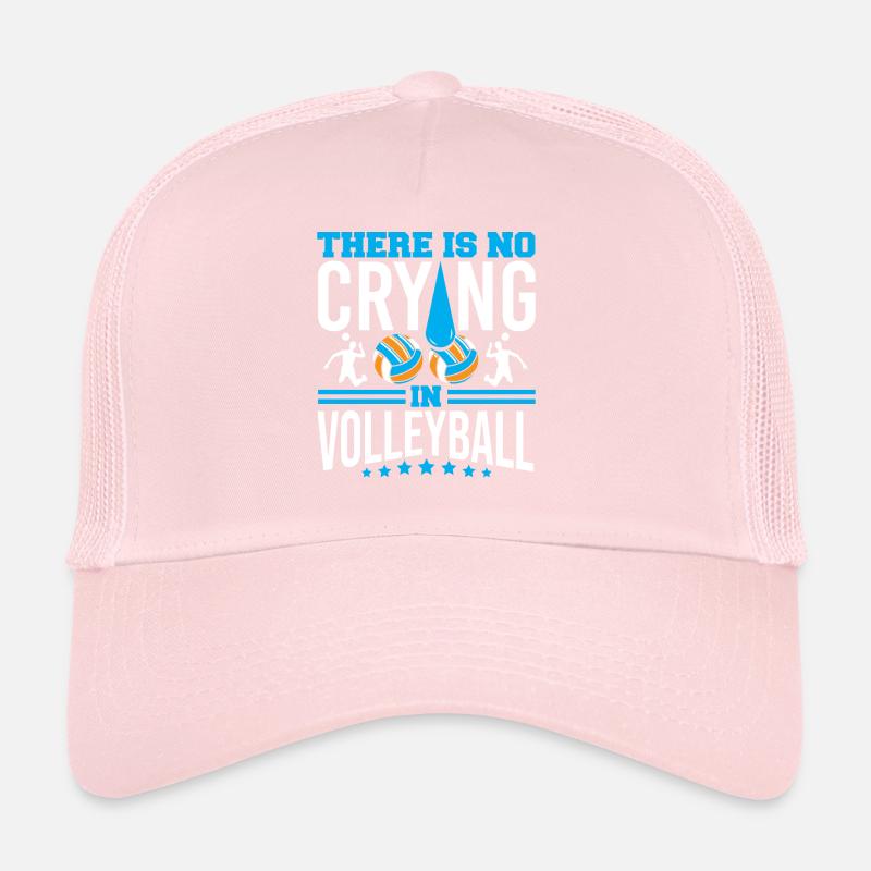 Spiker Setter drôle Il n’y a pas de pleurs à Volleyba Casquette trucker 