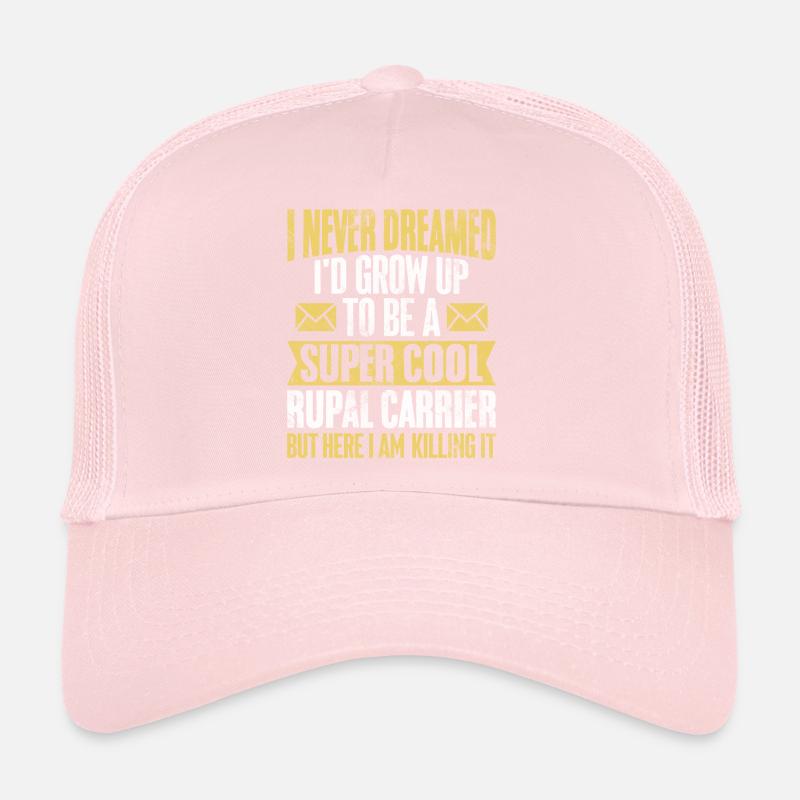 Postal Worker Funny Mail Carrier Mailman Post Trucker Cap