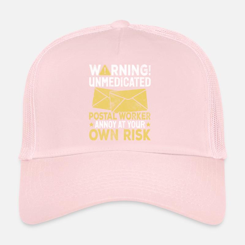 Lustiger Postangestellter Postbote Postbote Postbote Post Trucker Cap