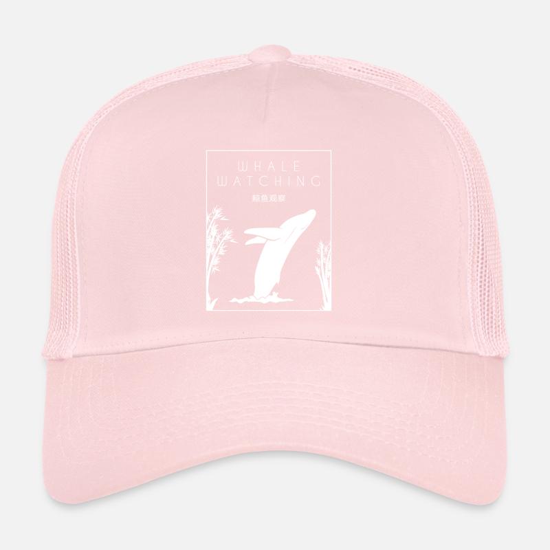 Observation des baleines Cetacea chinois Hanzi Cachalot Casquette trucker 