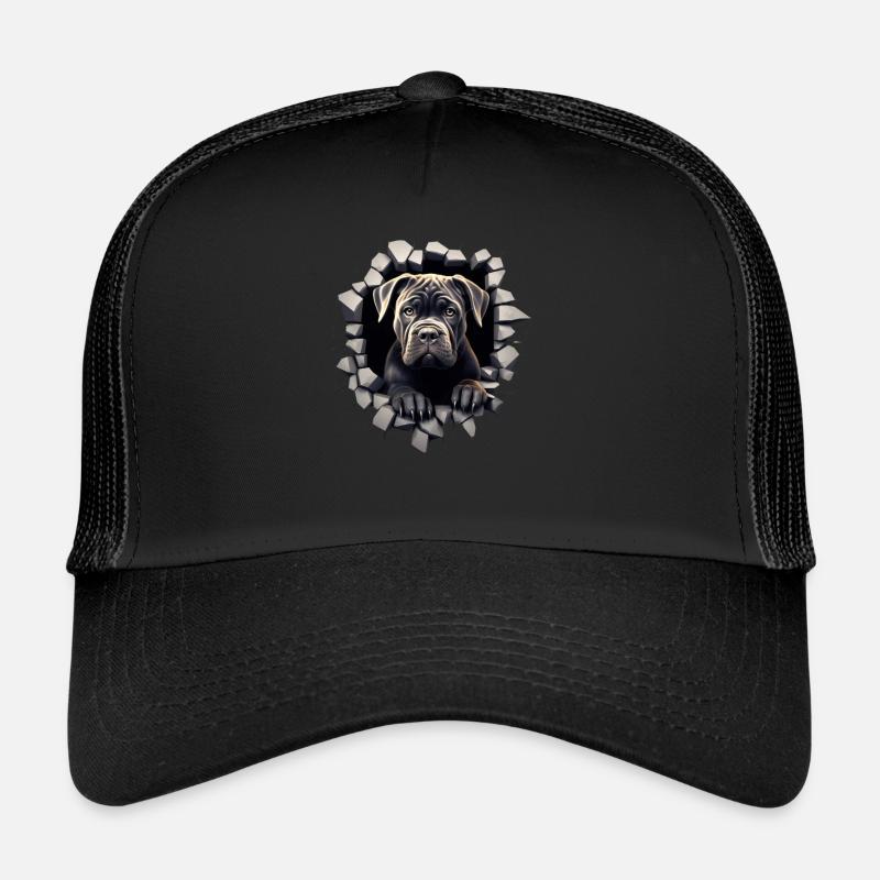 Cane Corso für einen Cane Corso Besitzer - Trucker Cap - Schwarz/Schwarz