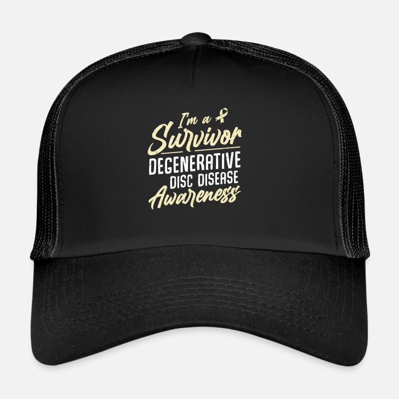 Mois de la sensibilisation aux dégénératives Casquette trucker 