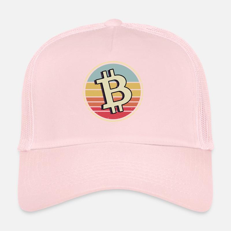 Bitcoin Crypto Crypto-monnaie Casquette trucker 