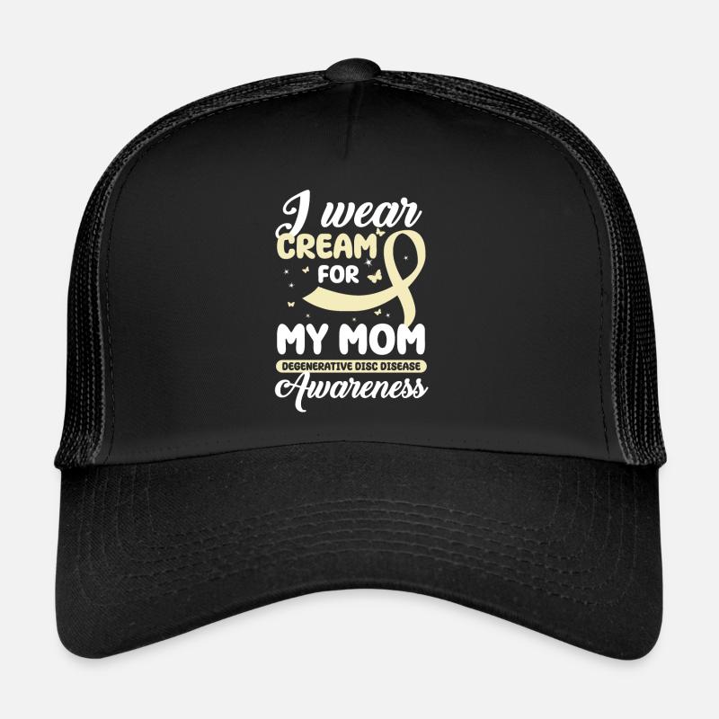 Je porte de la crème pour ma mère - conscience Casquette trucker 