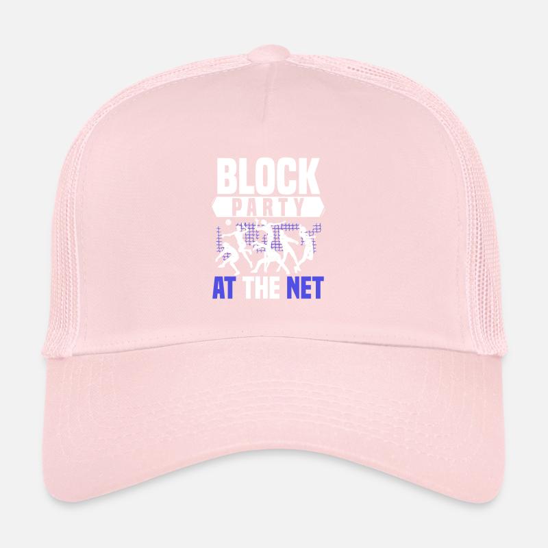 Block Party au Net Blocker Setter Volleyball P Casquette trucker 