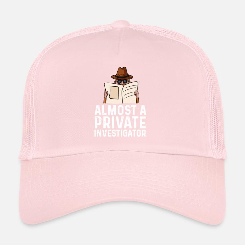 presque un détective privé Design Casquette trucker 