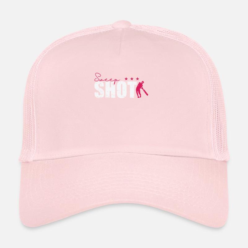 Sweep Shot Cricket Trucker Cap