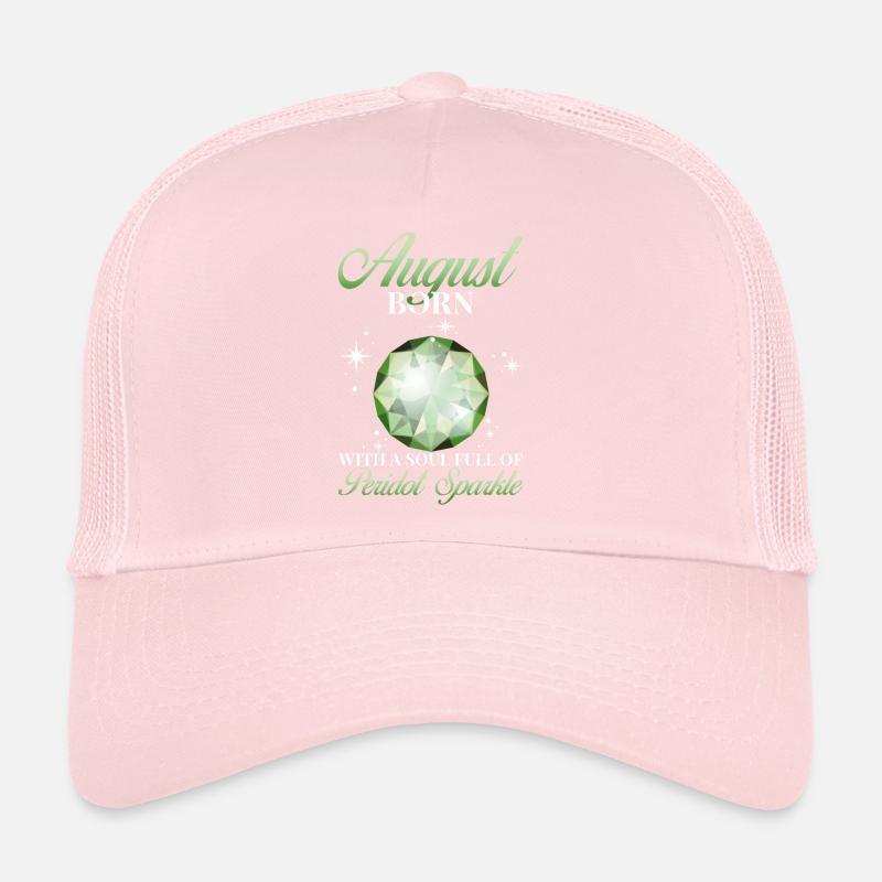 Geburtsstein August Peridot Trucker Cap