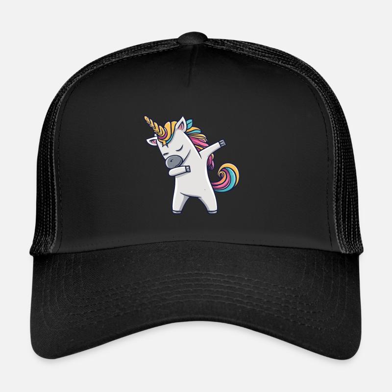 Dabbing Licorne Licorne Dab Dabbing Trend Dance Casquette trucker 