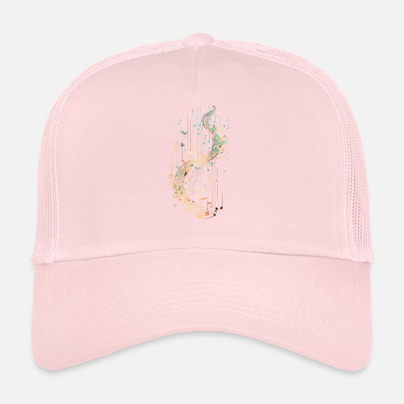 Notes de rêve de musique Casquette trucker 