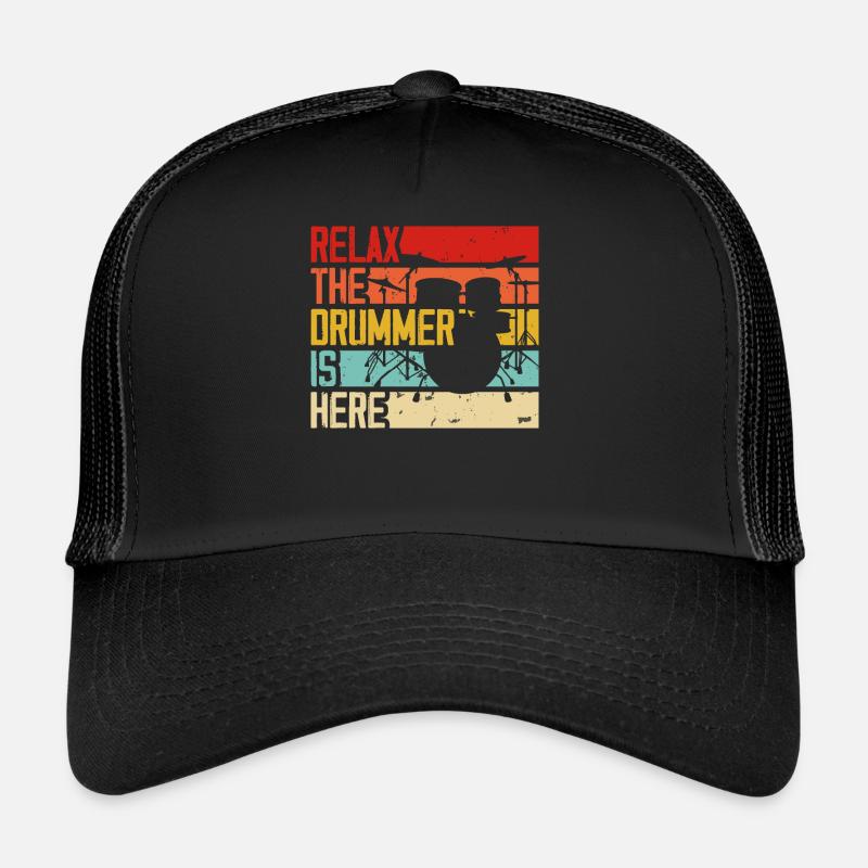 Batterie Batteur Batteur Casquette trucker 