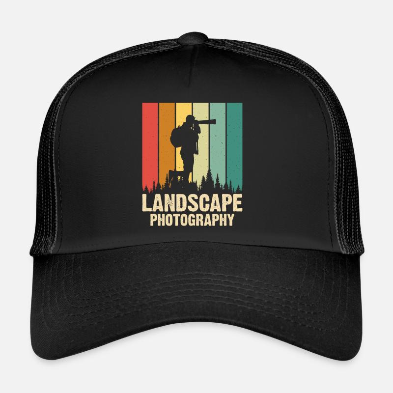 Fotograf - Trucker Cap - Schwarz/Schwarz