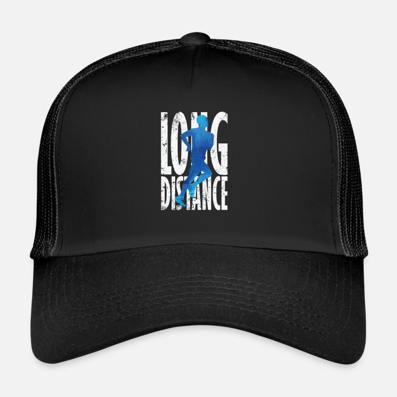 Long Distance Running Trucker Cap