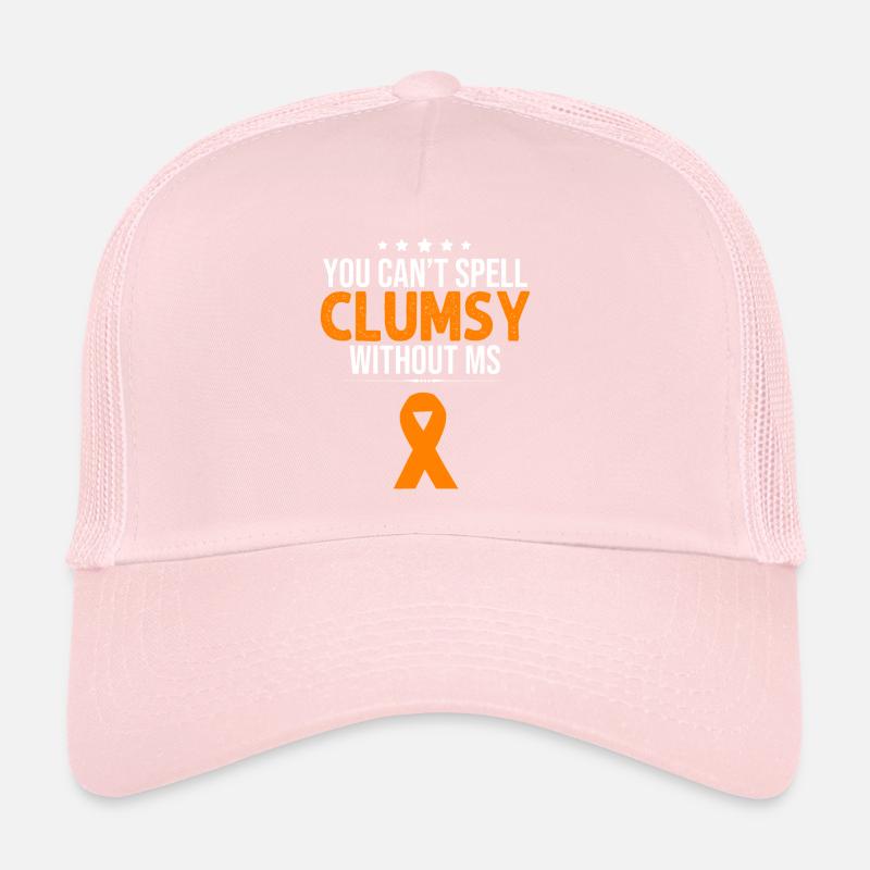 Sensibilisation à la sclérose en plaques Maladroite sans SP Casquette trucker 