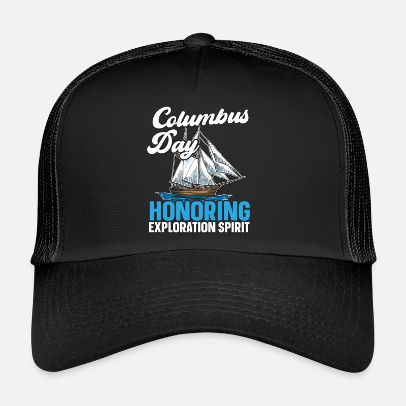 Kolumbus-Tag: Ehrung des Entdeckergeistes Trucker Cap