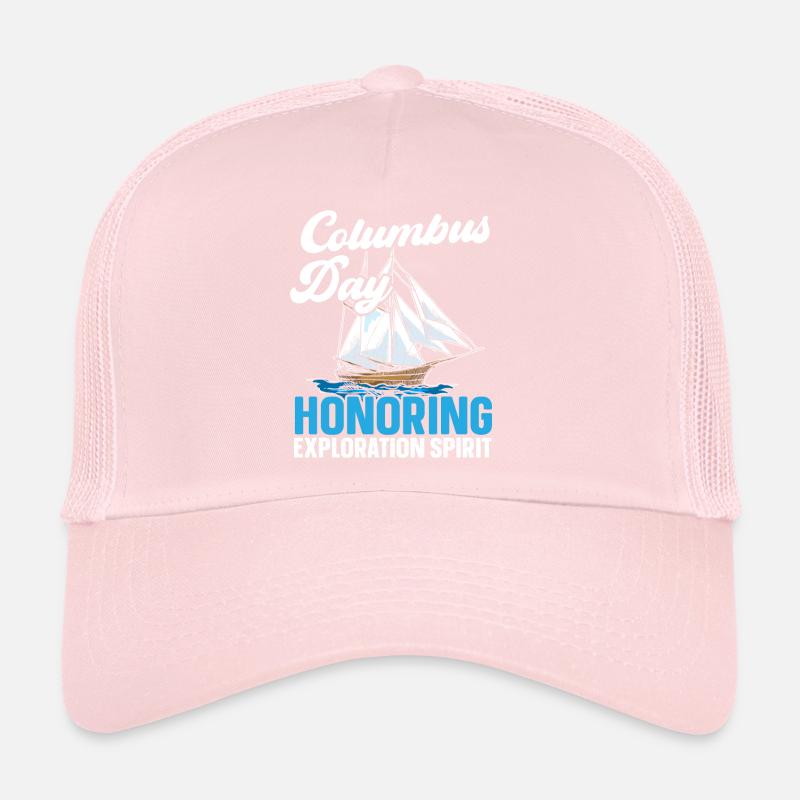 Columbus Day : honorer l’ de découverte Casquette trucker 